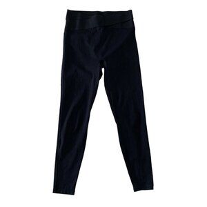 Le Ore Leggings Small Black High Waist Yoga Gym Athleisure Slim Fit